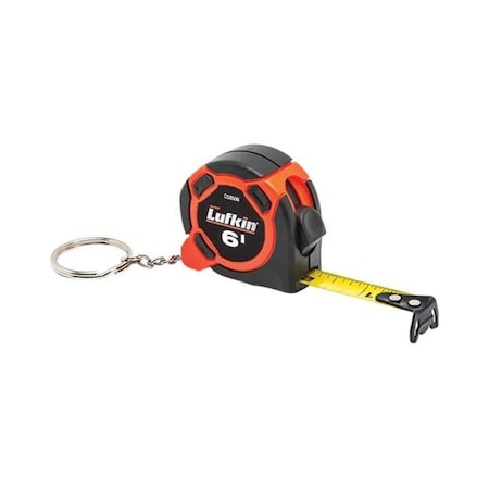 Crescent Lufkin Lufkin CS8506 6 ft. Key Chain Tape Measure Pocket - Pack of 25 37103301314